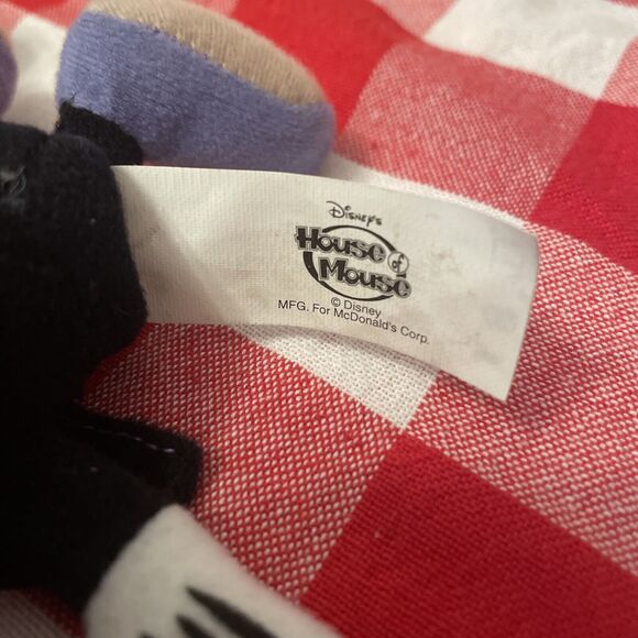 Disney House of Mouse McDonalds Happy Meal Toy 2001 Mickey-Minnie-goofy - Picture 8 of 8